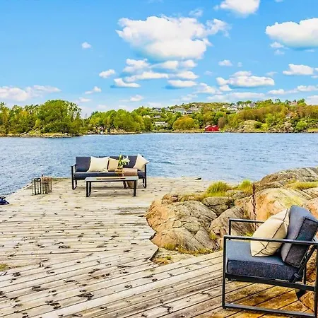 Waterfront W/boat&kayaks. 15min From Bergen 빌라 *